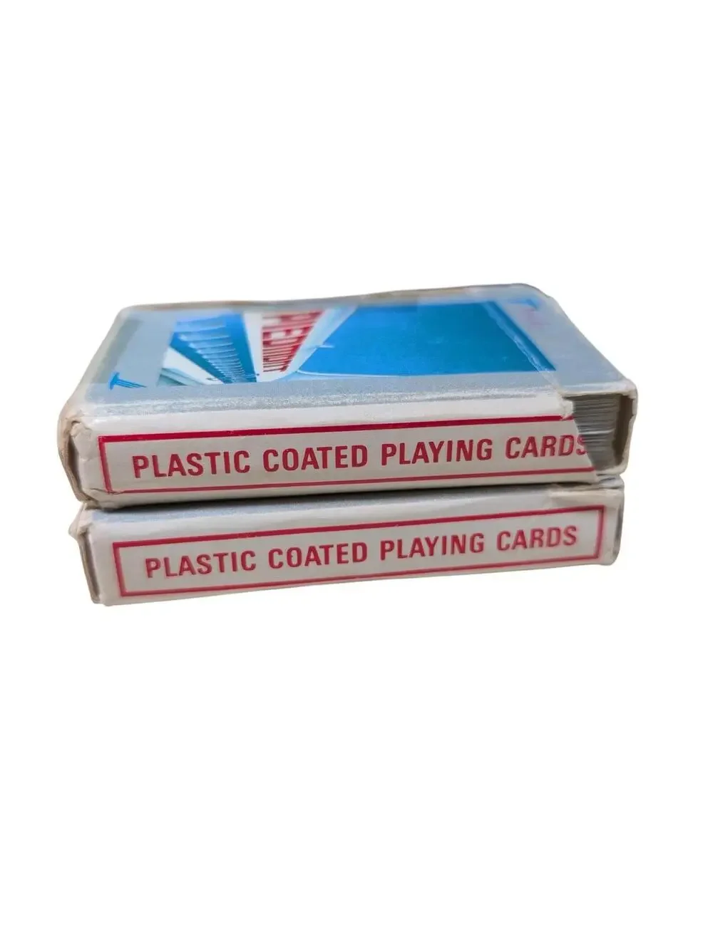 Set Of 2 Vintage Piedmont Airlines Playing Card Decks Made By Hoyle In The USA